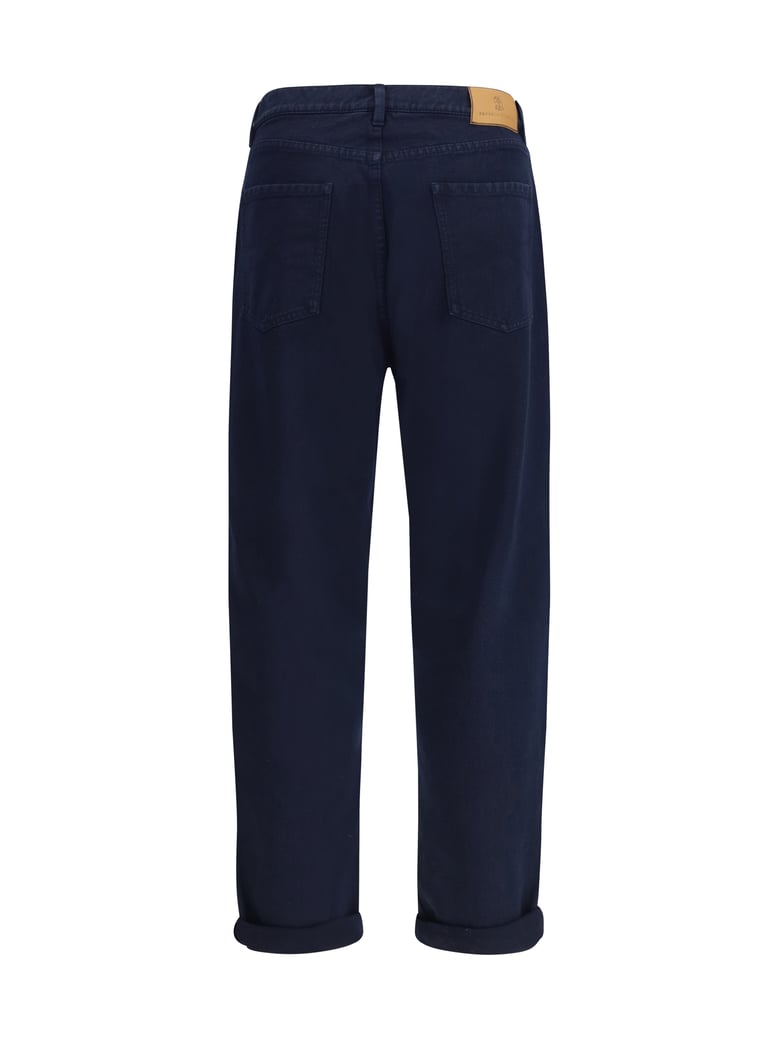 trousers iconic fit navy by Selfnex