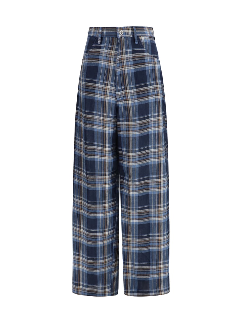 trousers courtney linen ocean smoothie by Selfnex