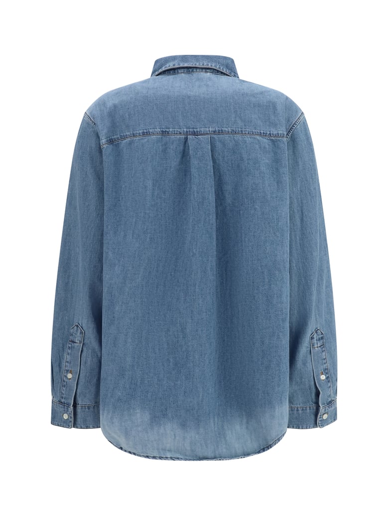 chambray shirt light blue by Selfnex