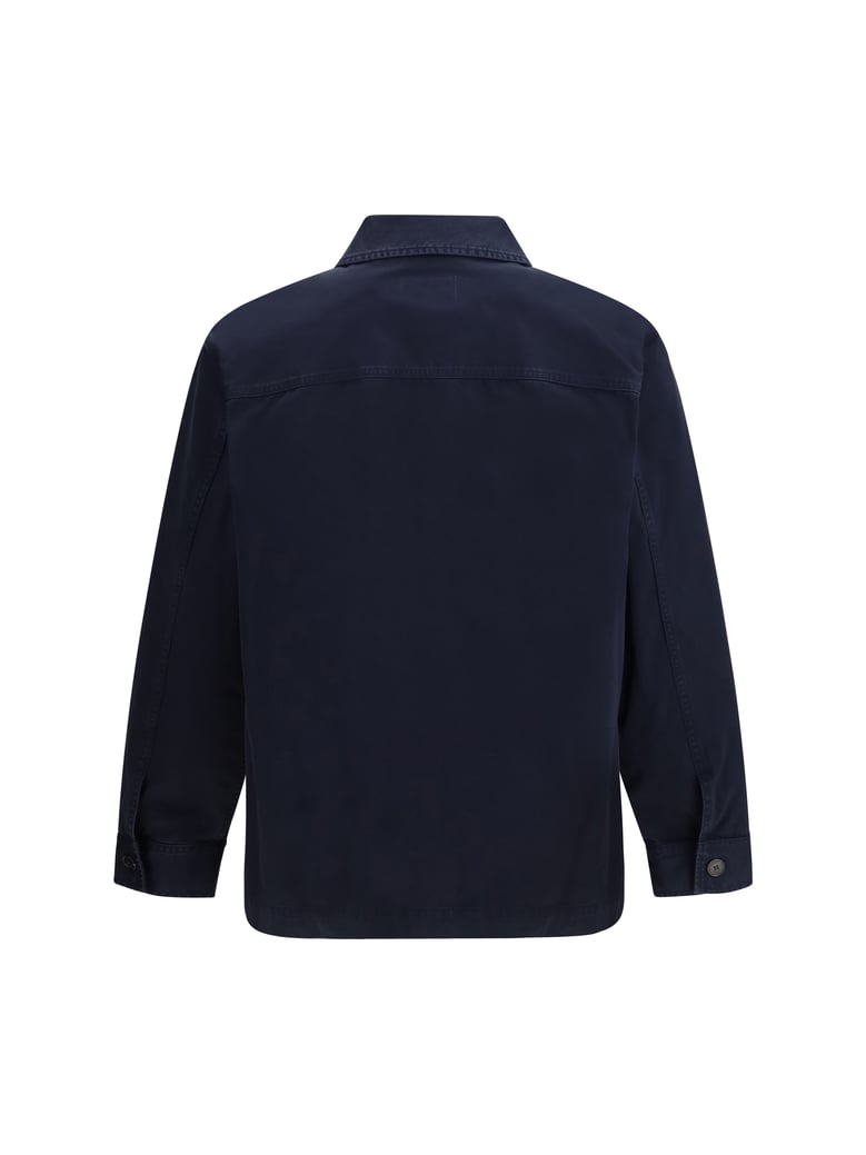 overshirt cassandre dark purple gabardine by Selfnex