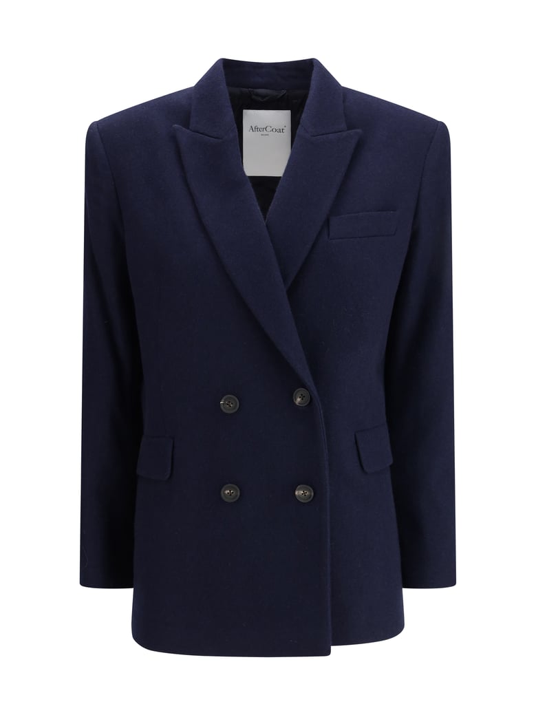 double-breasted blazer cashmere blue by Selfnex