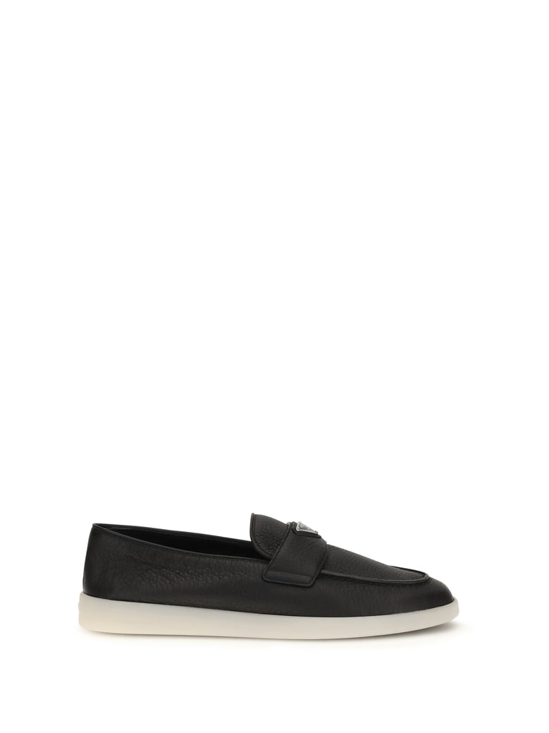 suede loafers, black by Selfnex