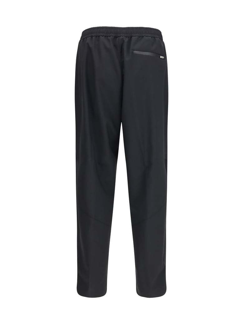 straight pants black by Selfnex