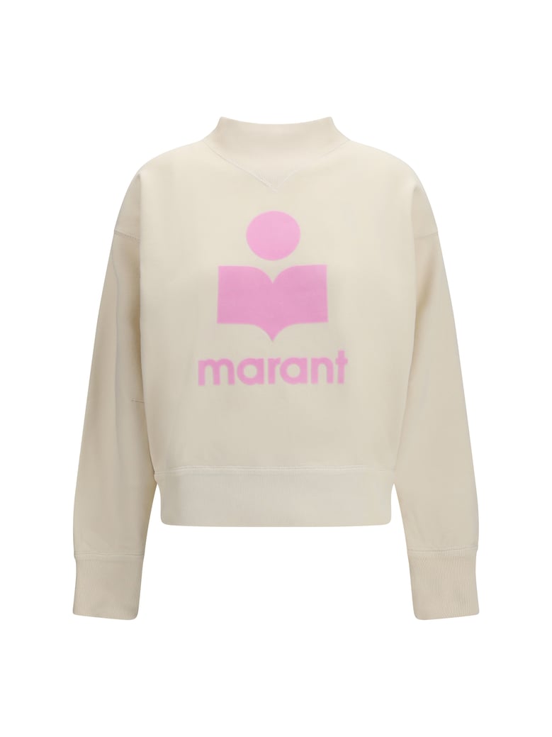 sweatshirt moby ecru/pink by Selfnex