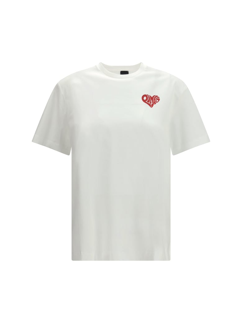 t-shirt strepitoso white/red by Selfnex