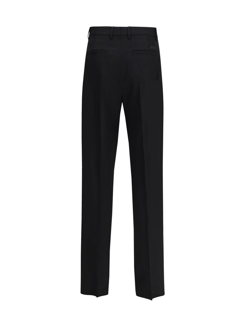 trousers black wool by Selfnex