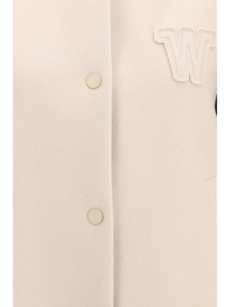 bomber jacket double wool by Selfnex