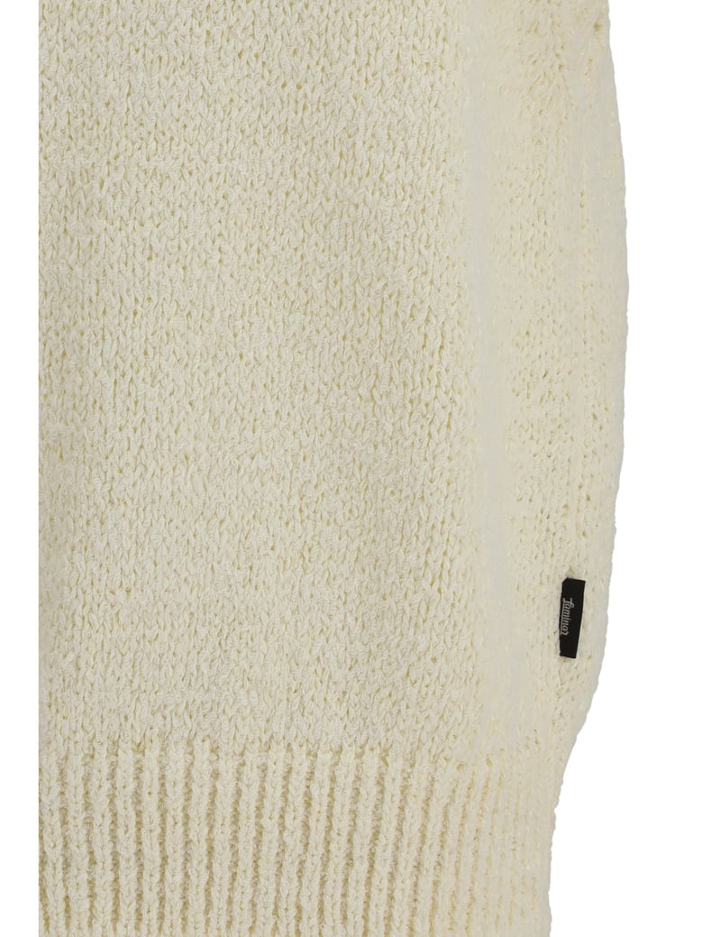 cotton vest white by Selfnex