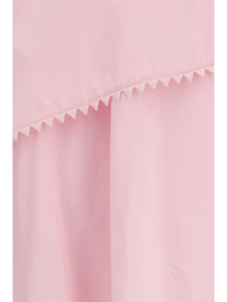 layered dress traversin light pink by Selfnex