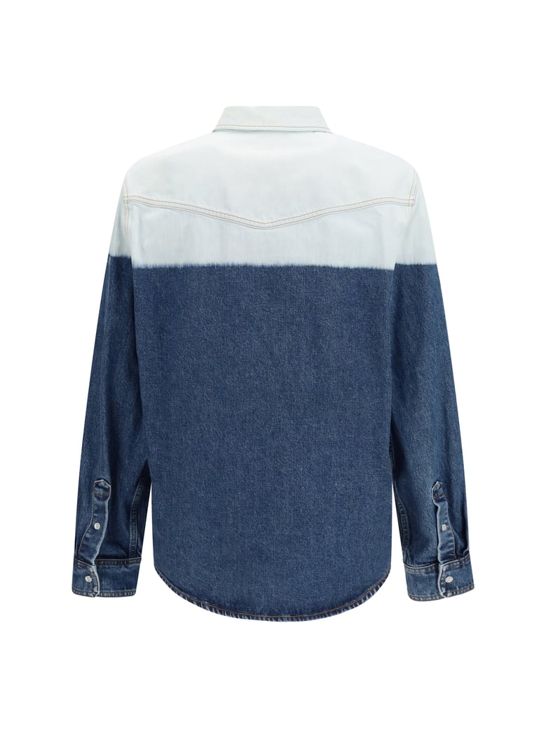 shirt dip-dye denim ultramarine by Selfnex