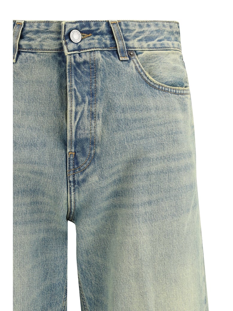 straight-leg jeans earth blue by Selfnex
