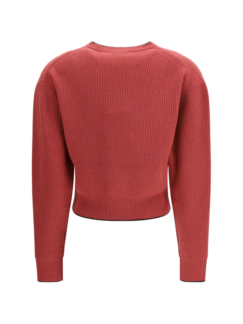 cropped pullover coppery pink by Selfnex