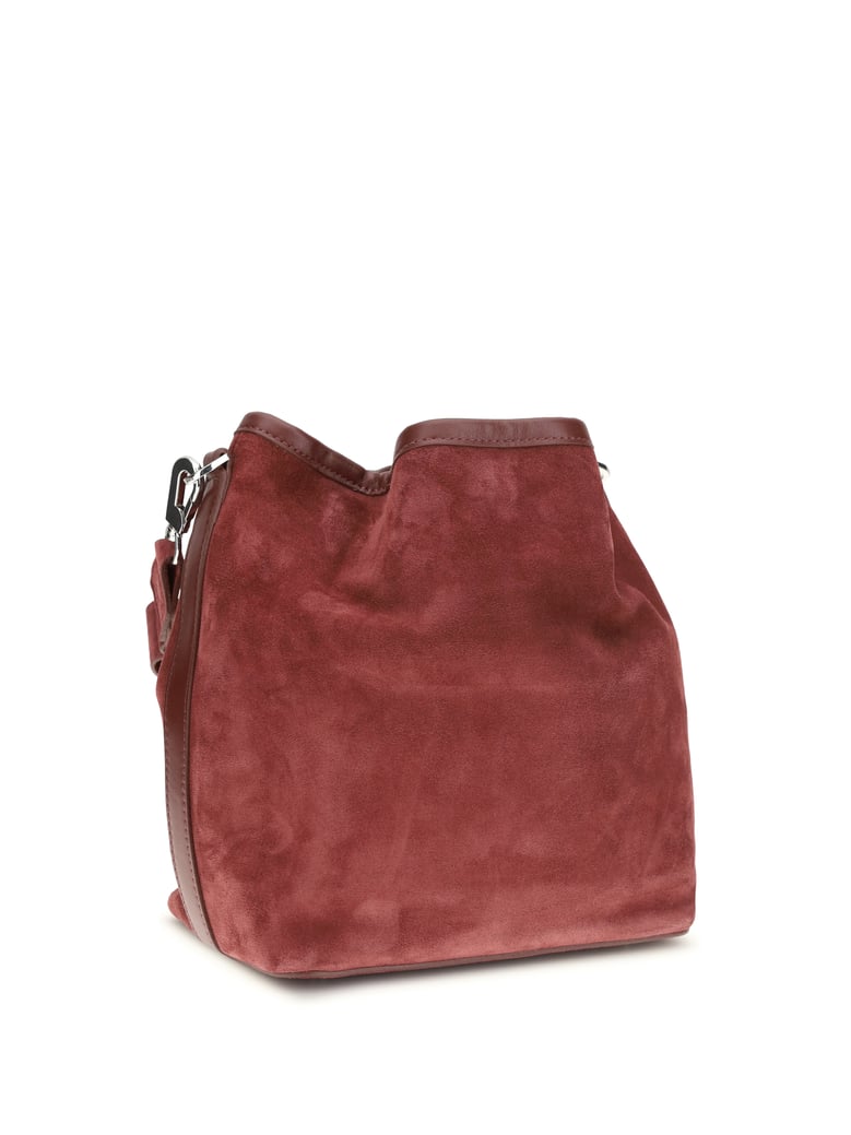 bucket bag alpha carmine burgundy by Selfnex