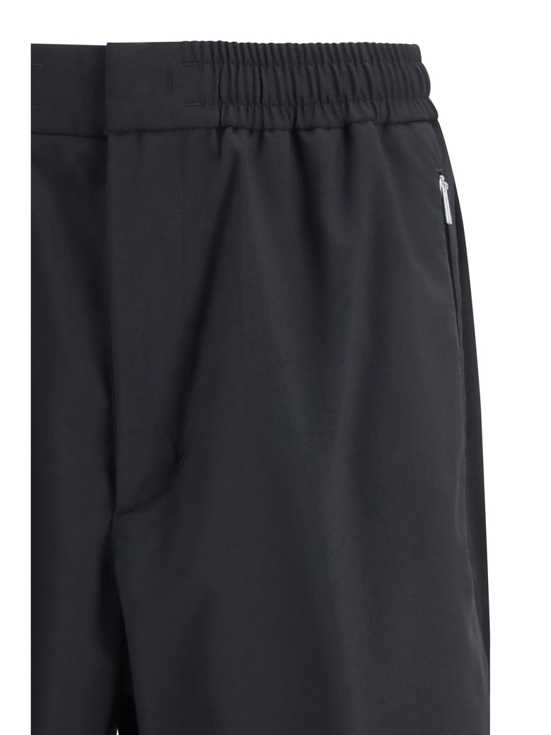 straight pants black by Selfnex