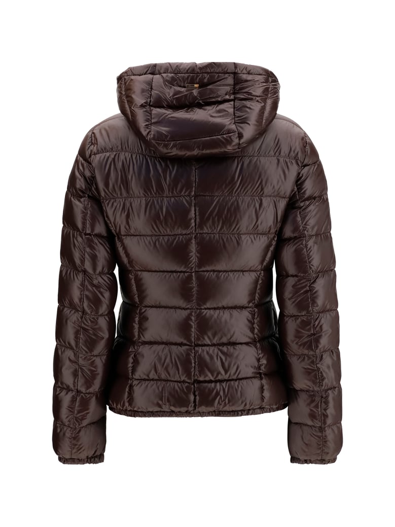 down jacket giada dark brown by Selfnex