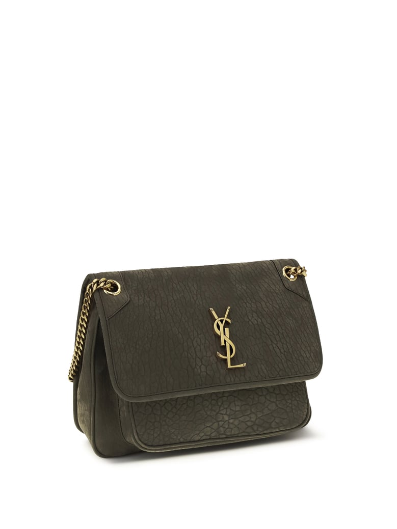 shoulder bag niki lambskin zinc grey by Selfnex