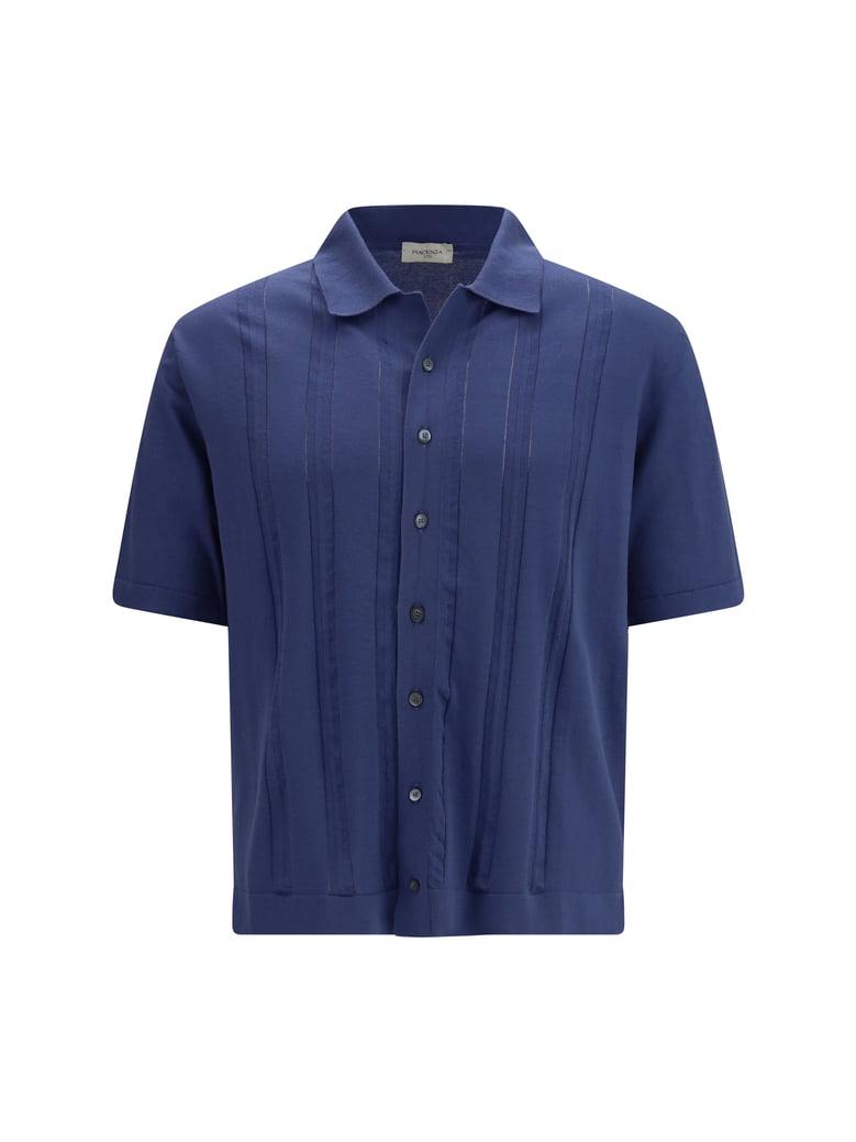 polo shirt indigo blue by Selfnex