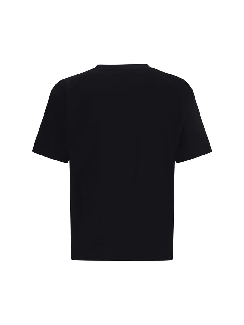 cotton t-shirt black/red by Selfnex