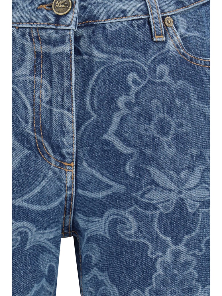 denim jeans jacquard blue by Selfnex