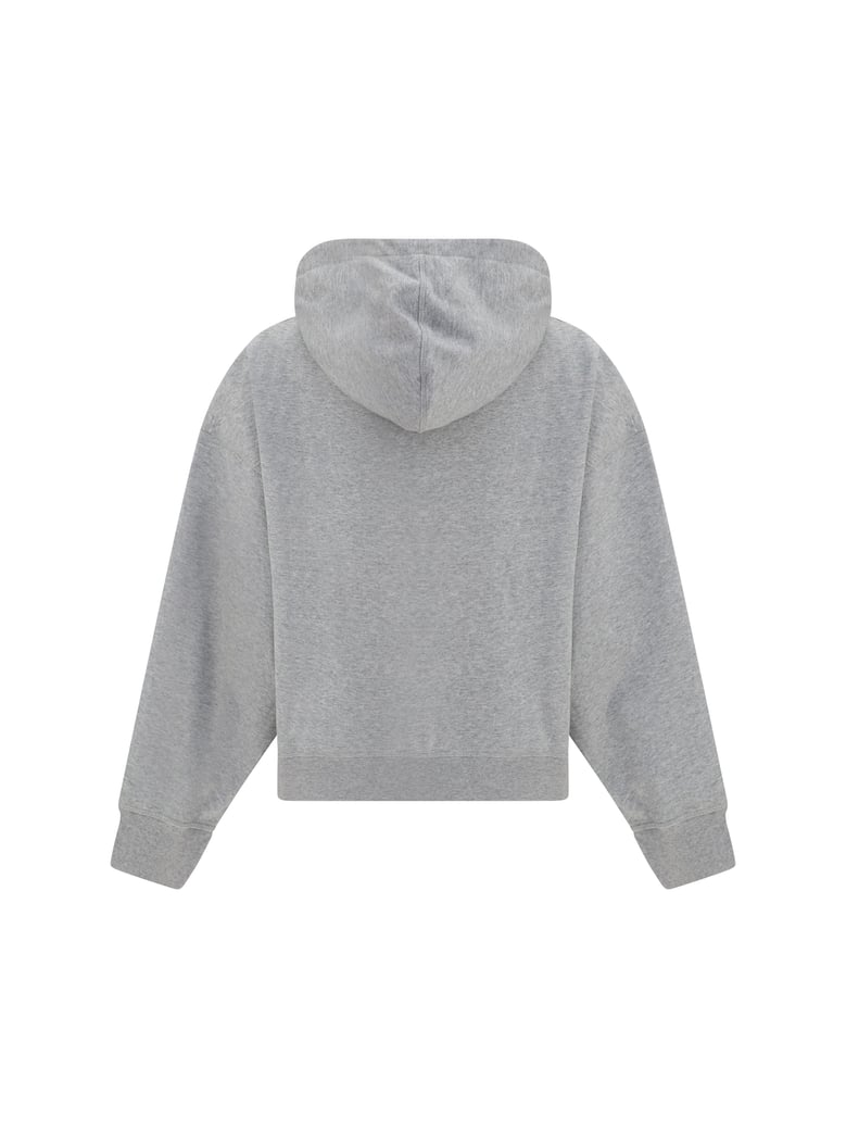 cotton zip-up hoodie dove by Selfnex