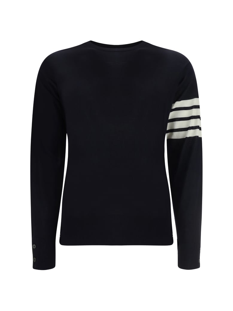 sweater wool fleece navy by Selfnex