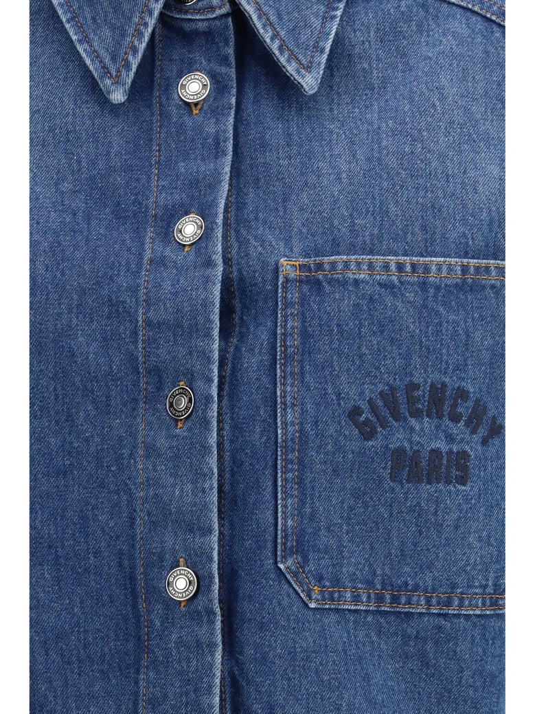 denim shirt medium blue by Selfnex