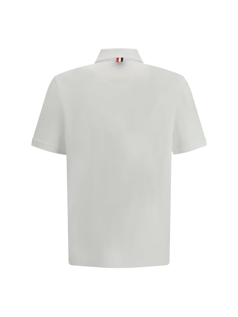 polo shirt white by Selfnex