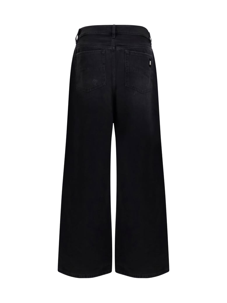 wide-leg jeans vintage black by Selfnex