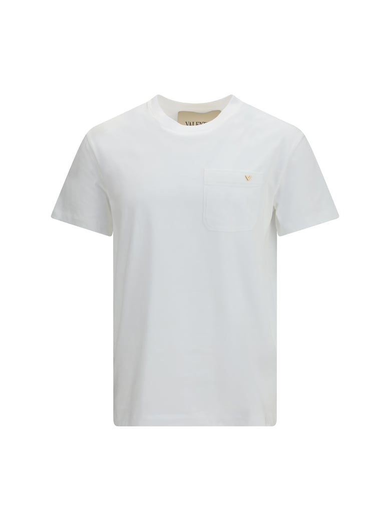 t-shirt vgold white by Selfnex
