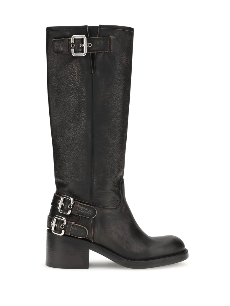 boots dakota black calfskin by Selfnex