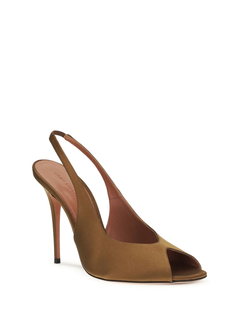 slingback sandals kristina mocha by Selfnex