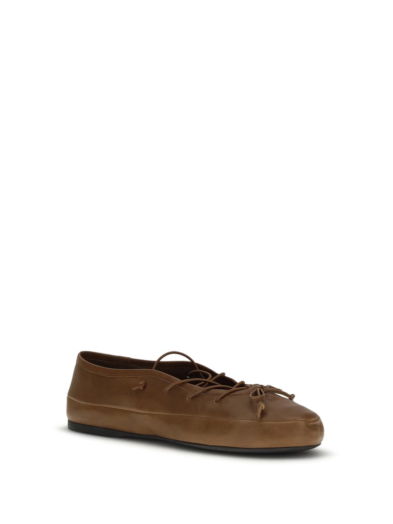 leather ballerinas by Selfnex