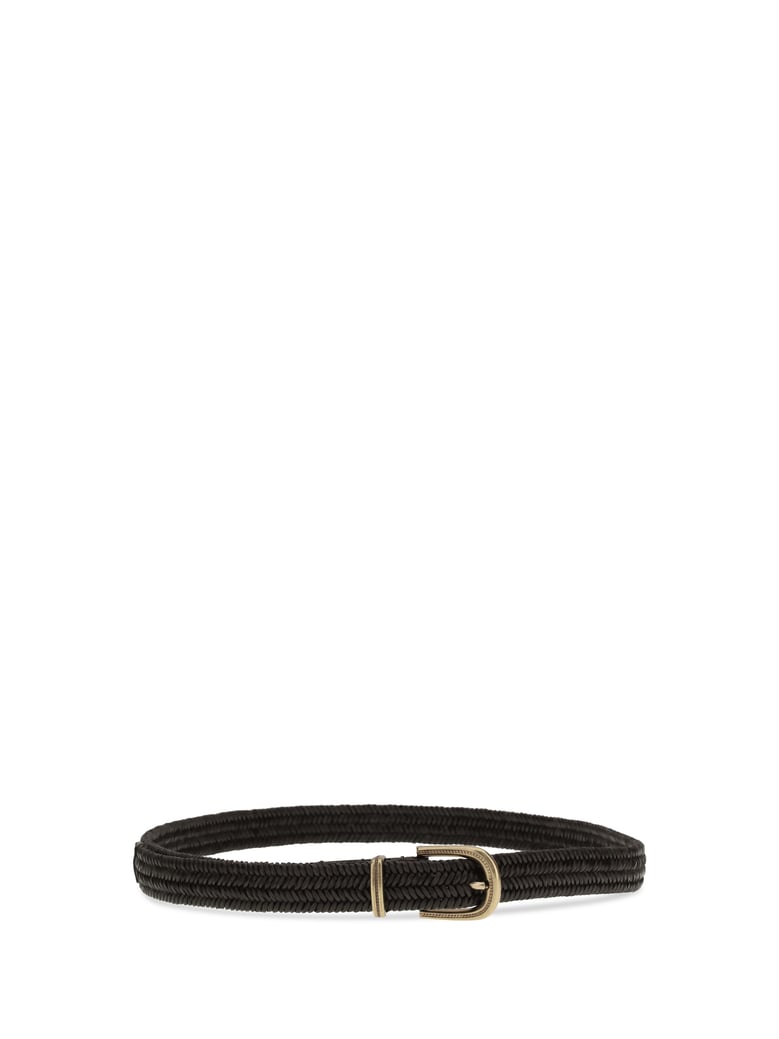 belt braided stretch leather by Selfnex