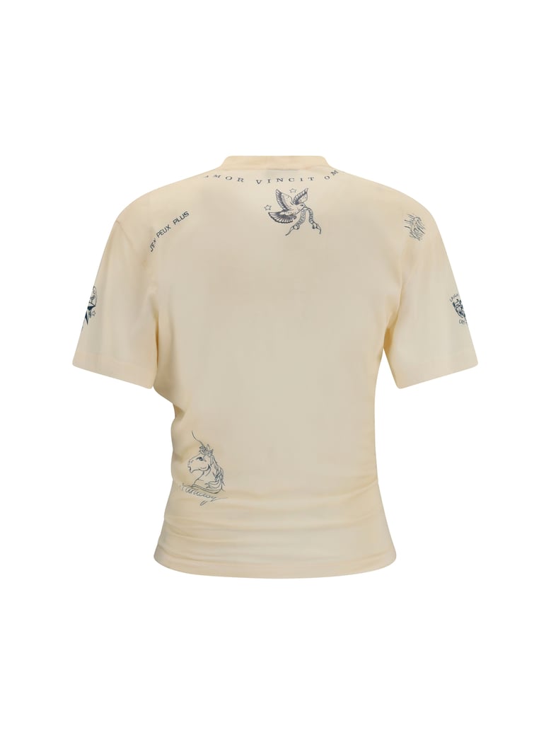 cotton t-shirt ivory by Selfnex