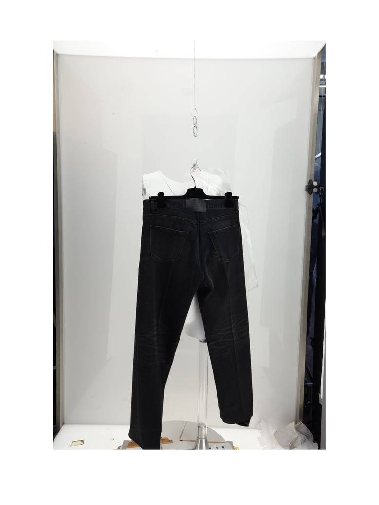 boyfriend jeans black wash by Selfnex