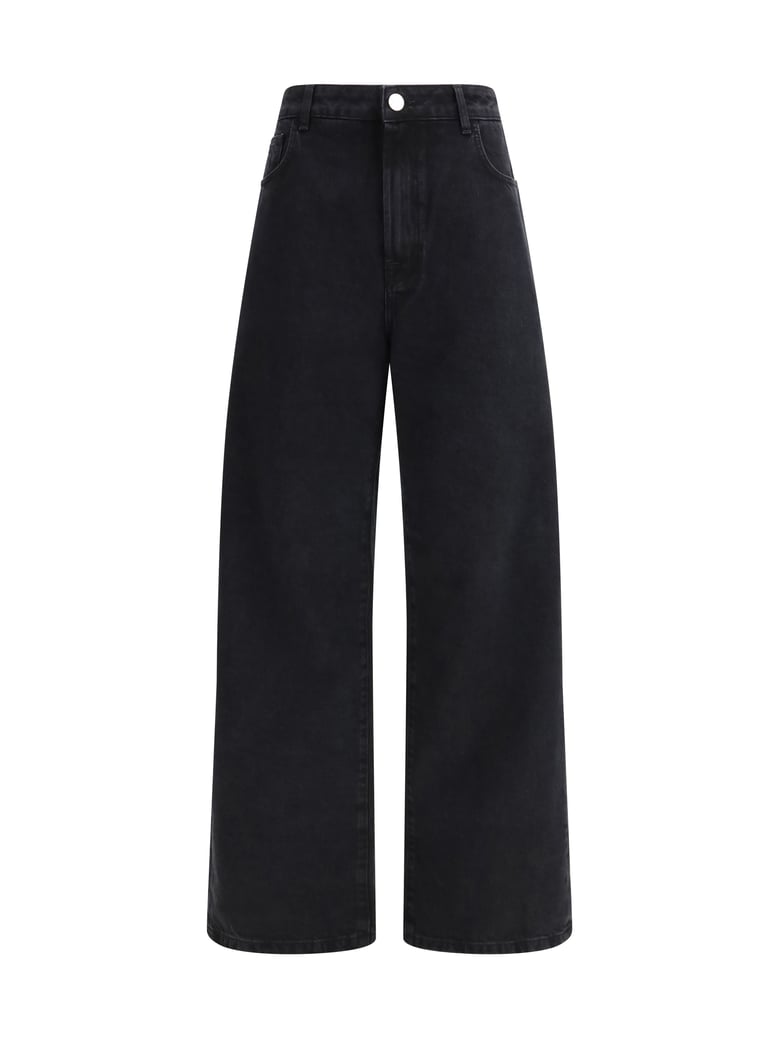 jeans baggy fit black by Selfnex