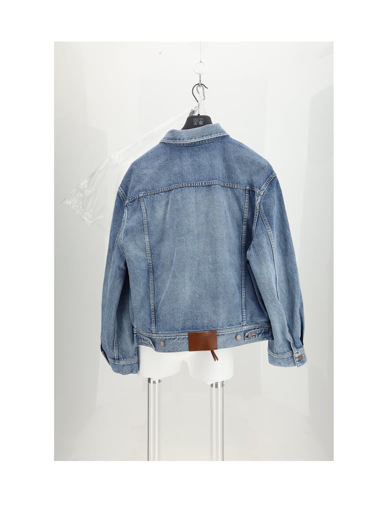 trucker jacket clear waterfall by Selfnex