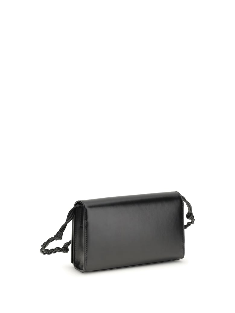 wallet tangle black calf leather by Selfnex