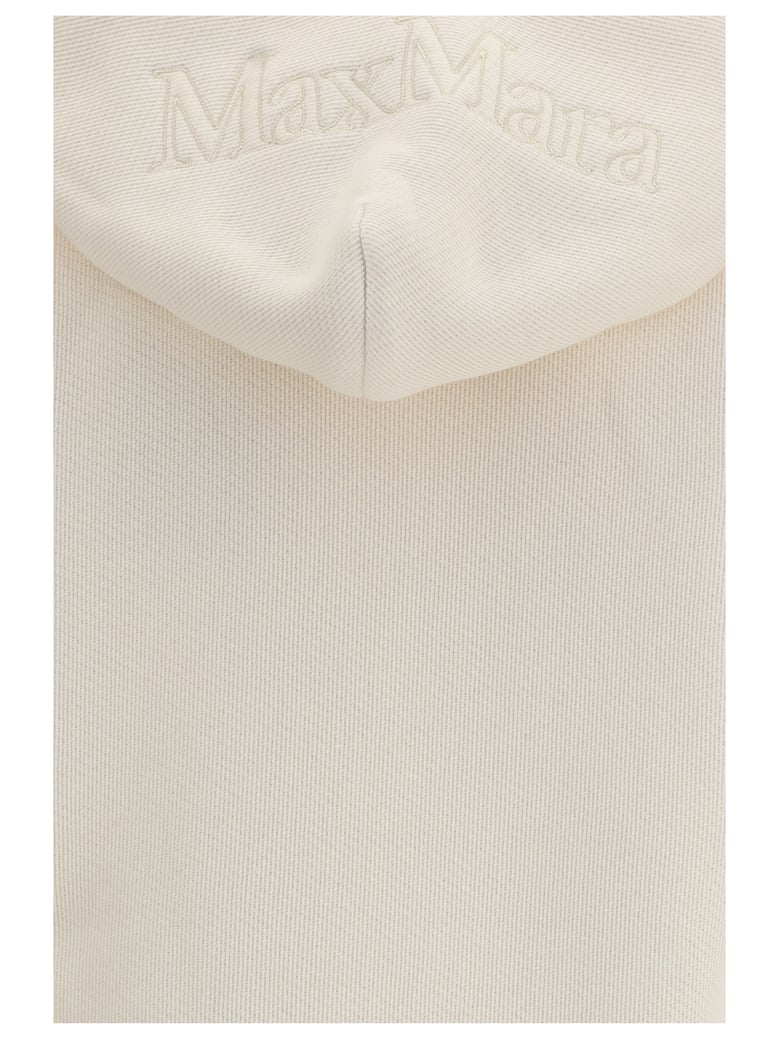 hooded sweatshirt ivory by Selfnex
