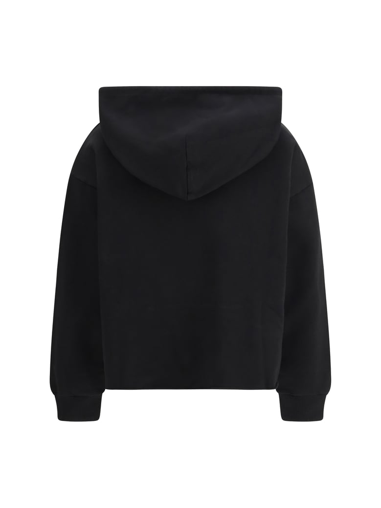 cotton hoodie black by Selfnex