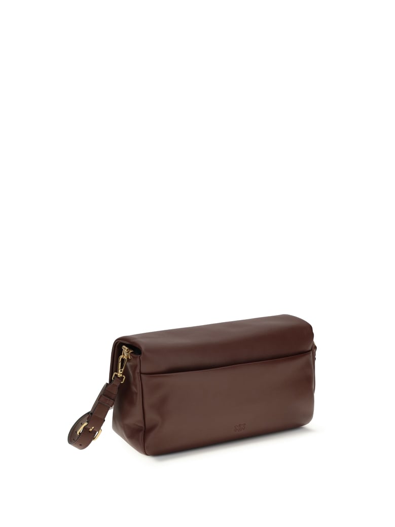 shoulder bag baguette soft burgundy calf leather by Selfnex