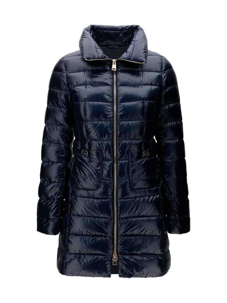 down jacket maria navy blue by Selfnex