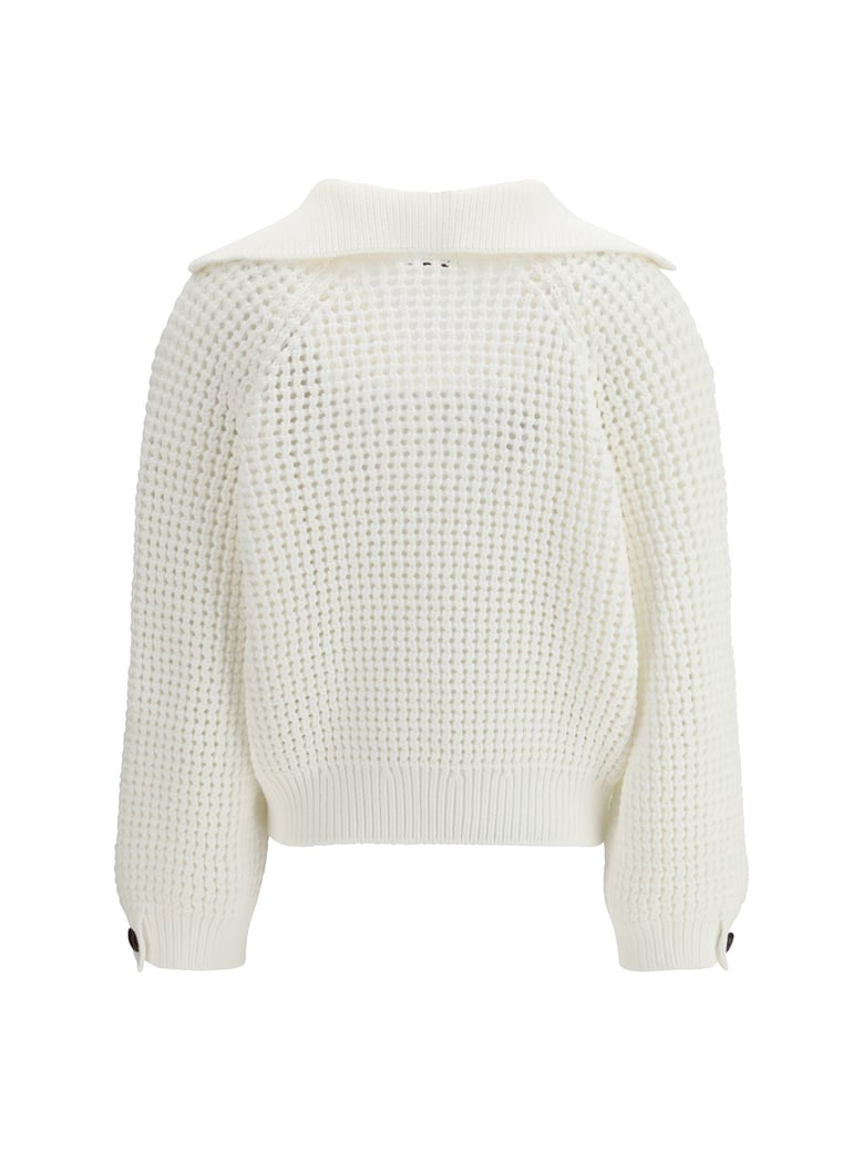 jumper shirt-collar panama by Selfnex