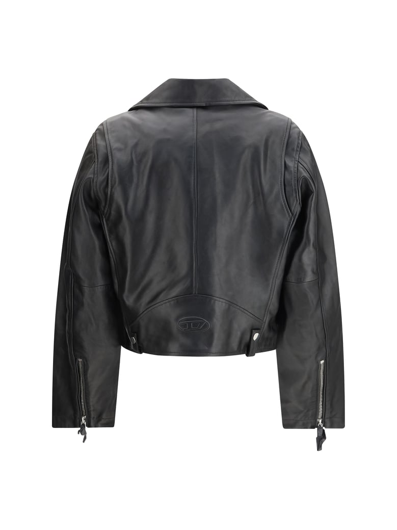 jacket l-unatic black leather by Selfnex