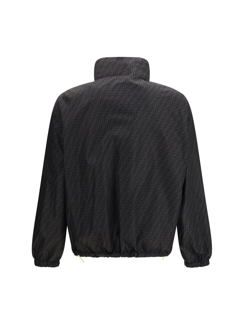 windbreaker ff jacquard reversible black by Selfnex