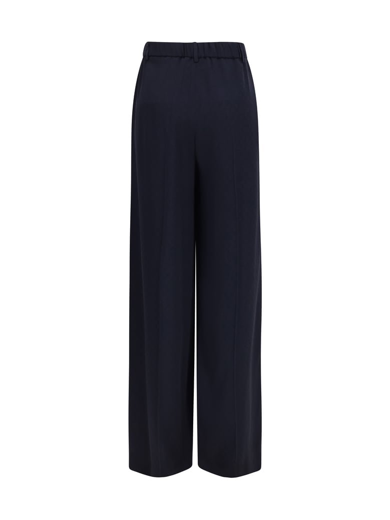 pants diamond-jacquard blue japan by Selfnex