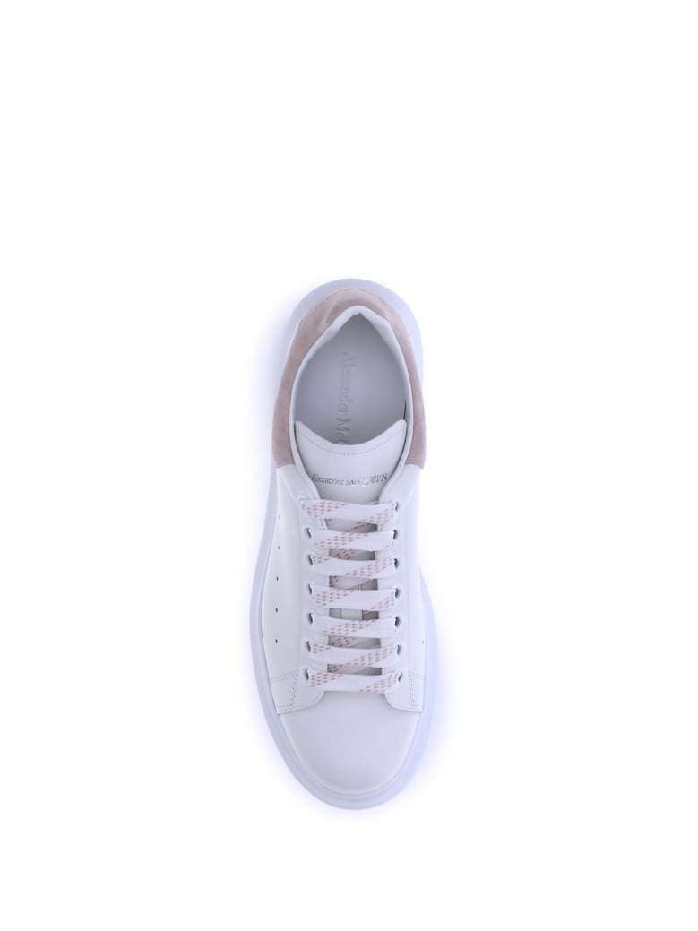 leather sneakers white/patchouli by Selfnex