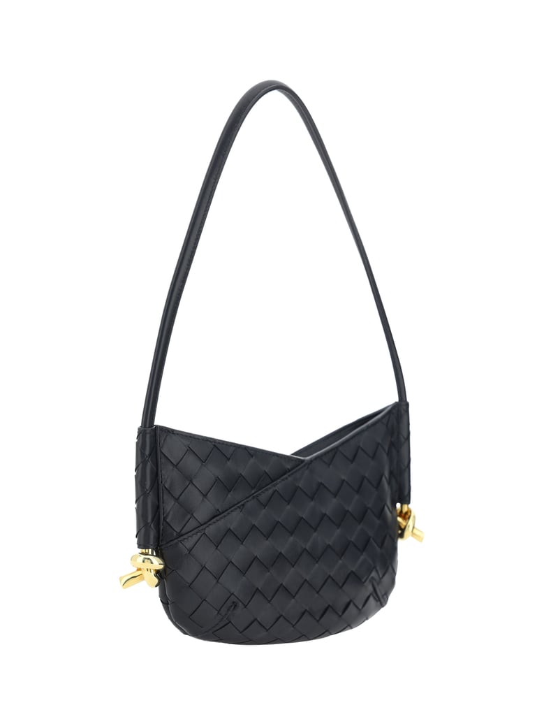 shoulder bag mini solstice black/brass by Selfnex