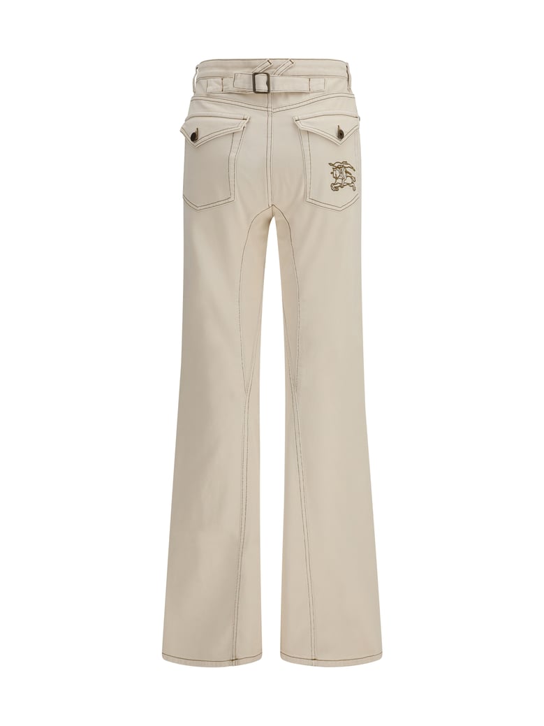 bootcut jeans ceramic white by Selfnex