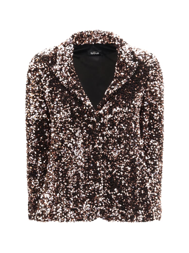 single-breasted jacket bronze by Selfnex